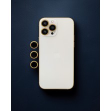 Soontech Apple Iphone 12 Pro Shine Kamera Lens - Gold