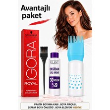 Igora Royal 9-98 Sarı Viyole Kızıl   Oksidan 30VOL