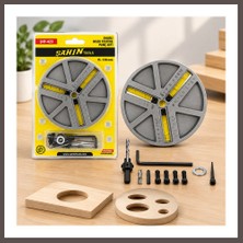 Ecotrend Ayarlı Delik Testere Panç Seti 45-130MM ECO123