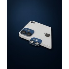 Soontech Apple Iphone 11 Pers Alüminyum Kamera Lens - Lacivert