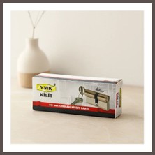 Ecotrend 90MM Nikel Saten Cerman Barel Silindir (2 Anahtar) ECO123