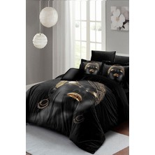 Tr African Women Çift Kişilik Nevresim Takımı 3D Pamuk Saten, 200X220, MONOHOME3381