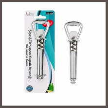 Ecotrend Metal 3in1 Tirbüşon Kapak Açacak ECO123