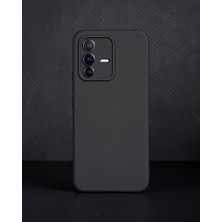 Astraltech Vivo V23 5g Kılıf Nano Içi Kadife Silikon - Siyah