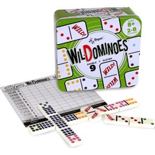 Tr Games Wild Spinner Domino - Spinner ve Double 9 Domino ile Uyumlu - Eğlenceli Aile Dostu Domino Oyunu - Not Defteri ve Kural Sayfası Dahil - 8 Yaş ve Üzeri 2-8 Oyuncu Için Ideal