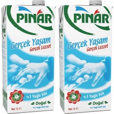 Tr Pınar Süt%1 Yağlı 1l (2 Paketi)