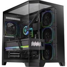 Bitfenix P100 850W 80+ Bronze Atx 3.1 Tempered Glass Frgb Siyah Atx Mid Tower KASA(BFC-P13B85KKGSK-4F)