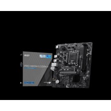 MSI Msı Pro H610M-S Ddr4 Iı 3200MHZ Matx 1700P