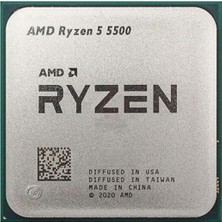 Amd Ryzen 5 5500 16MB 6çekirdekli VGA Yok Am4 65W Kutusuz+Fansız