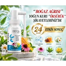 Desta Boğaz Spreyi 25 Ml Antibakteriyel Özellikleri ile Boğaz Ağrısını Hafifletir