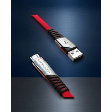 Astraltech DC16 Micro USB Kablo 1m 2.4A - Kırmızı