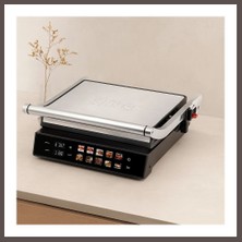 Ecotrend Izgara ve Tost Makinesi 4 Dilim 2000W Yapışmaz Dokunmatik ECO123