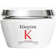 Tr Kerastase Premiere Masque Filler Reparateur Yıpranmış Saç Bakım Maskesi, 200 ml Çiçekli Beyaz