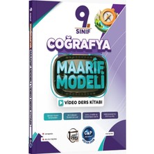Çap Yayınları 9. Sınıf Coğrafya Maarif Video Ders Kitabı