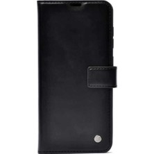 Tr Vivo V40 5g ile Uyumlu Standlı Cüzdanlı Kartlıklı Kapaklı Deri Kılıf, Siyah