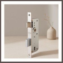Ecotrend Oda Gömme Kilit 35 mm Kare Rulmanlı ECO123