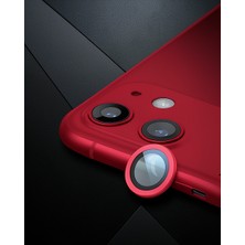 Astraltech Apple Iphone 12 Raze Metal Kamera Lens - Kırmızı