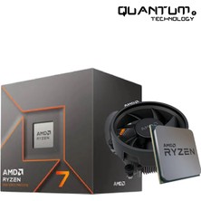 Amd Ryzen 7 8700F 24MB 8çekirdekli VGA Yok Am5 65W Kutulu+Fansız