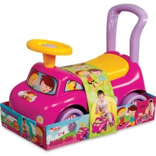 Dede - Kız Ride-On Direksiyonlu Araba, +1 Yaş Için, Plastik, 50 x 26 x 42 cm