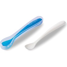 Mamajoo 2´li Beslenme Kaşığı & Saklama Kutusu / Mavi
