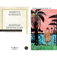 İş Bankası Kültür Yayınları Kendime Düşünceler (Marcus Aurelius) ve Ademden Önce