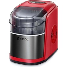 Tr Set Üstü Buz Makinesi 12 kg Kırmızı Buz Makinesi