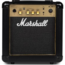 Marshall MG10G Gitar Kombo Amplifikatörü, Egzersiz Amplifikatörü, Elektro Gitar Için Uygun, Siyah ve Altın