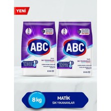 ABC Matik Sık Yıkananlar 8 kg - 2 Adet