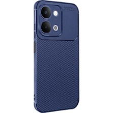 Vivo Y31D Auto Focus Karbon Kapak - Lacivert