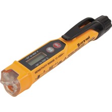 Klein Tools Ncvt-4ır Temassız Voltaj Test Cihazı, 12-1000V Ac Kalem Tipi, Kızılötesi Termometre -22 ile +250 Celsius (-22 ile +482 Fahrenheit Derece), LED ve Sesli Alarmlar, Cep Klipsi