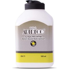 Artdeco Su Bazlı Mat Vernik, 500ML