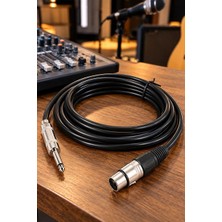 Lastvoice Mc-2203 Mikrofon Kablosu XLR + Jak 3 Metre