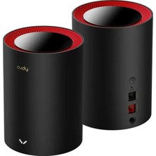 Cudy M3000-2 Wıfı6 AX3000 Çift Bant Mesh Router 2'li Set