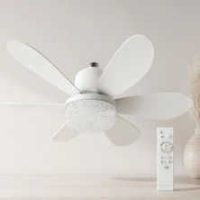 Royaleks If Kumandalı 2in1 LED Tavan Vantilatörlü Avize