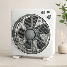 Royaleks If 12 Inç Kutu Vantilatör 40W 3 Kademe Zaman Ayarlı
