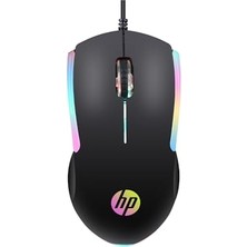 Ceylan Adam M160 7ZZ79AA USB Kablolu 1000 Dpı Rgb LED Oyuncu Optik Mouse, Siyah