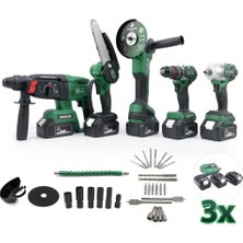 Ceylan Adam Chelikbei Beşli Set HT350 (Budama Testeresi 10 mm Ç.mandren+S.sıkma+Ş.spral+Ş.hilti)