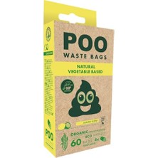 Ceylan Adam Poo Dışkı Poşeti 15 Yaprak Limon Kokulu 4'lü Paket