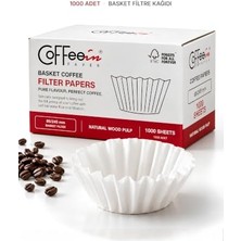 Ceylan Adam Basket Filtre Kahve Kağıdı, 85/245 Mm, 1000 Adet