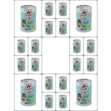 Ceylan Adam 20 Adet Yetişkin Balık Etli Kıyılmış Kedi Maması (415 G 20'li Pro Chef Konserve Yaş Mama)