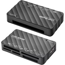 Ceylan Adam USB 3.0 ve Type-C USB 3.1 Çoklu Cf, Sd, Microsd, Ms ve Xd Kart Okuyucu