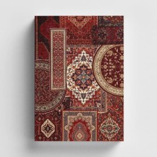 Ceylan Adam Etnik Kolaj Serisi 10 - Bezm-I Elest Bullet Journal A5 Noktalı Defter