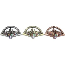 Mudanis If Istanbul Temalı Metal Magnet TCX3333