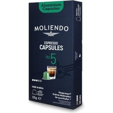 Ceylan Adam Kapsül No:5 Nespresso Uyumlu Alüminyum Kapsül 10 Adet