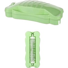 Royaleks Group If Kelebek Tasarımlı Tek Fırçalı Gırgır 17X7X4 cm Yeşil