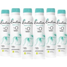 Ceylan Adam Aqua Kiss Kadın Alüminyumsuz Vegan Deodorant 6X150 ml