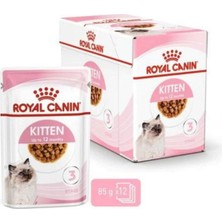 Ceylan Adam Kitten Gravy Yavru Konserve Kedi Maması 85 G x 12 Adet