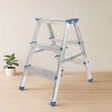 Royaleks If Çift Basamaklı 3+3 Alüminyum Merdiven 69 cm