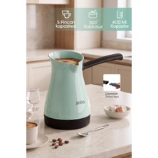 Ceylan Adam SCM-2955 Türk Kahvesi Makinesi, 400 ml Kapasiteli, Mavi