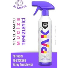 Ceylan Adam Pak Mucize Köpük Temizleyici Sprey, Yağ Sökücü, Yüzey Temizleyici ve Parlatıcı, 500 ml